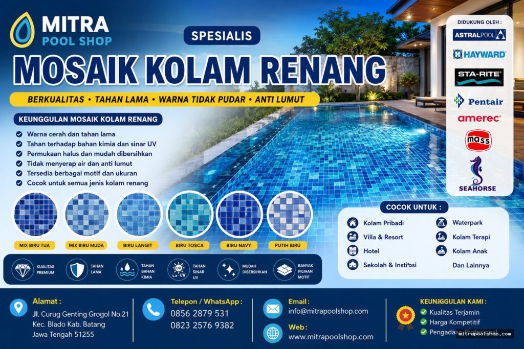 kontraktor kolam renang, distributor peralatan kolam renang, mosaic kolam renang Kediri - kontraktor kolam renang, distributor peralatan kolam renang, mosaic kolam renang Kediri Harga Terjangkau